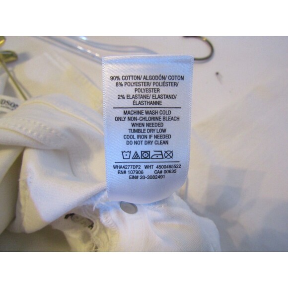 Hudson Jeans White Barbara Super Skinny Ankle Moto Retail $245 NWOT Size 29 - Picture 11 of 11